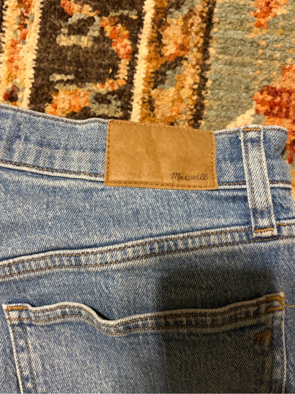 Madewell Vintage Light Blue Wide-Leg Jeans - Picture 6 of 6